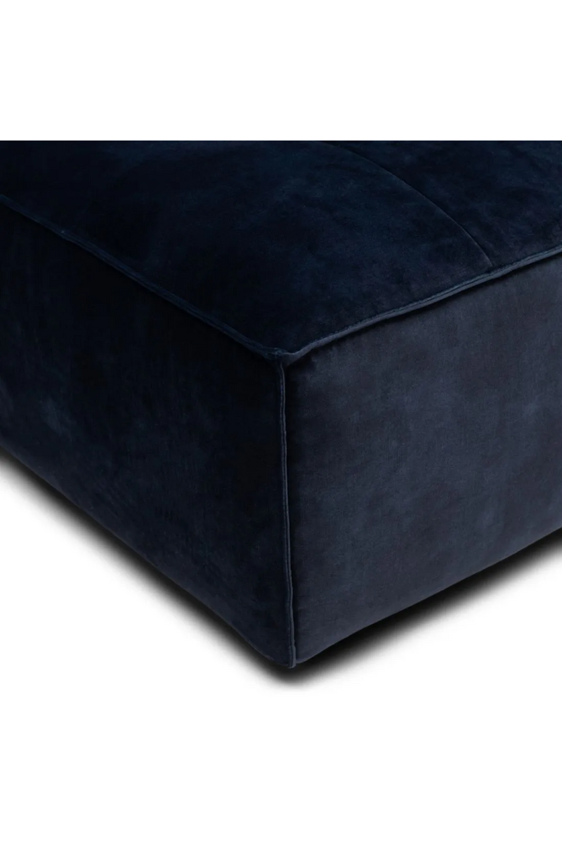 Blue Velvet Loveseat Sofa | Rivièra Maison Brandon (MTO) | Oroatrade.com