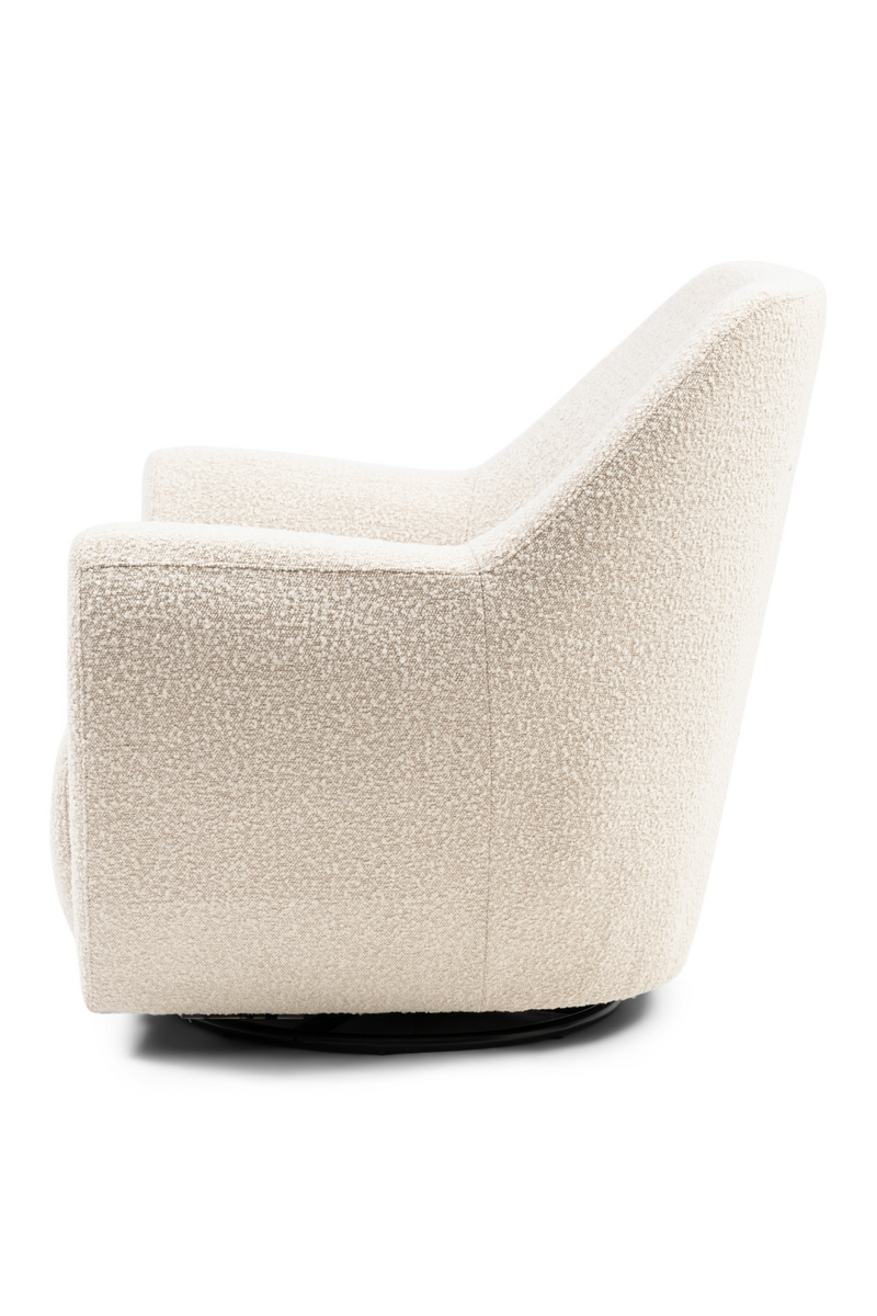 Bouclé Upholstered Swivel Chair | Rivièra Maison The Jill | Oroatrade.com