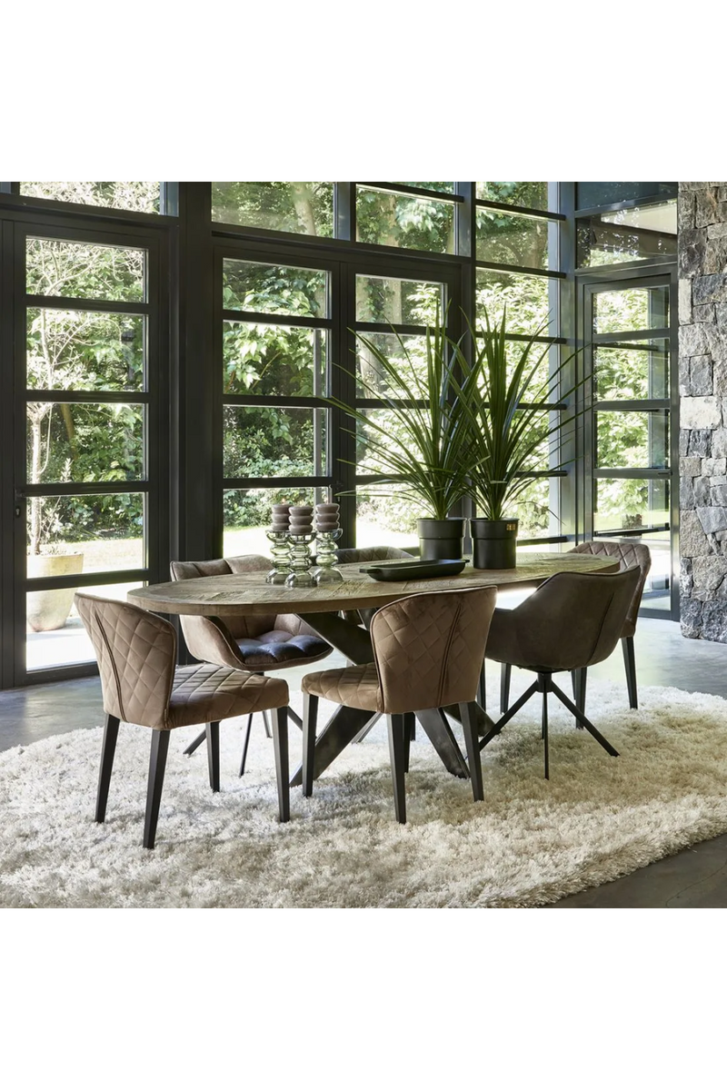 Velvet Modern Dining Chair | Rivièra Maison Isabelle | Oroatrade.com