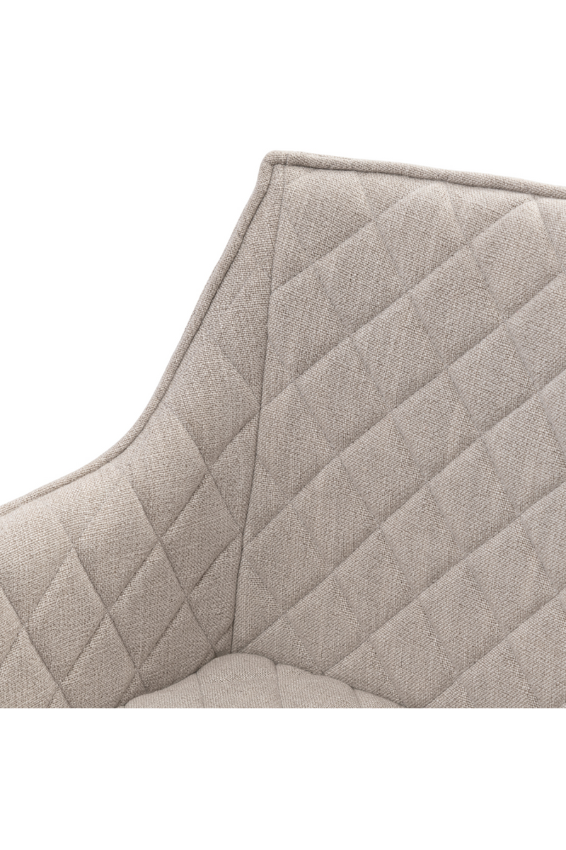 Quilted Dining Armchair | Rivièra Maison Frisco Drive | Oroatrade.com