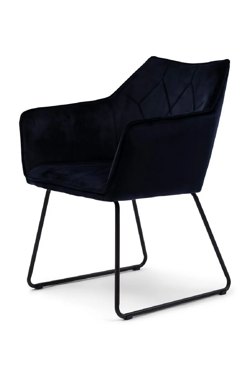 Velvet Diamond-Pattern Dining Armchair | Rivièra Maison | Oroatrade.com