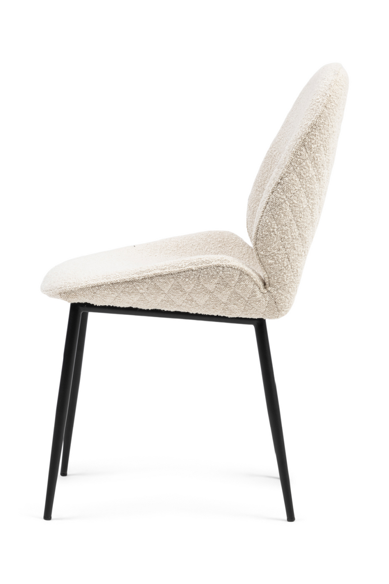 Boucle Upholstered Dining Chair | Rivièra Maison Mr. Beekman | Oroatrade.com