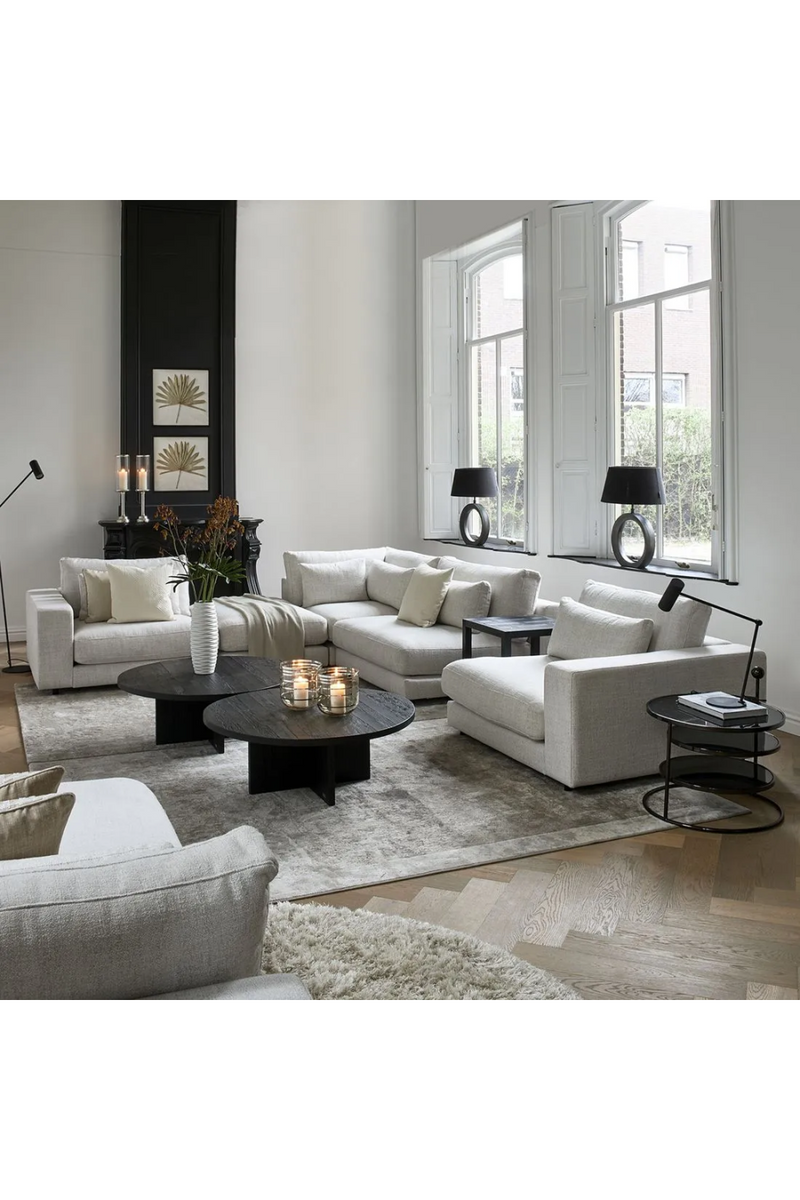 White Tweed Modular Sofa | Rivièra Maison Stephen (MTO) | Oroatrade.com