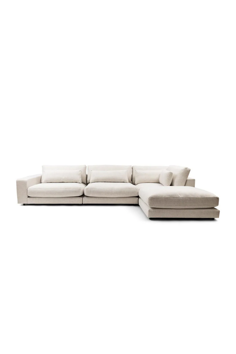 White Tweed Modular Sofa | Rivièra Maison Stephen (MTO) | Oroatrade.com