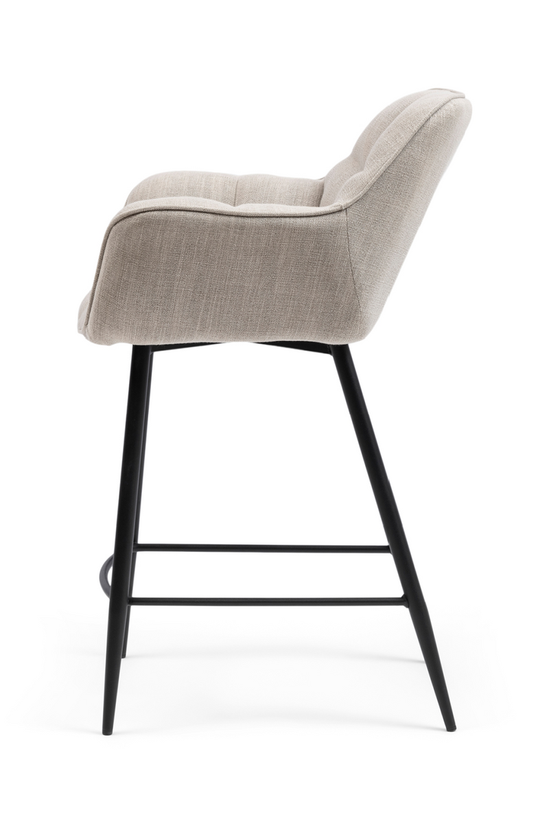 Gray Linen Counter Chair | Rivièra Maison Carnaby | Oroatrade.com