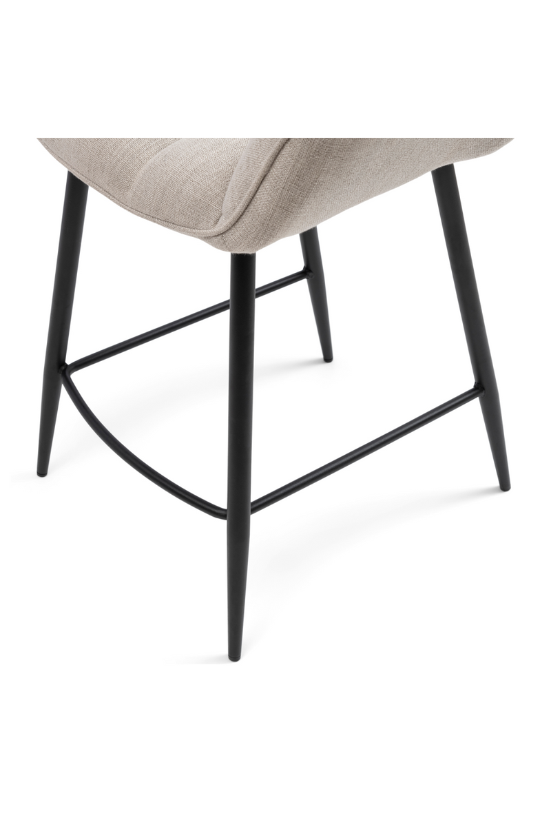 Gray Linen Counter Chair | Rivièra Maison Carnaby | Oroatrade.com