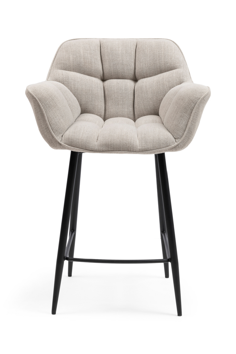 Gray Linen Counter Chair | Rivièra Maison Carnaby | Oroatrade.com