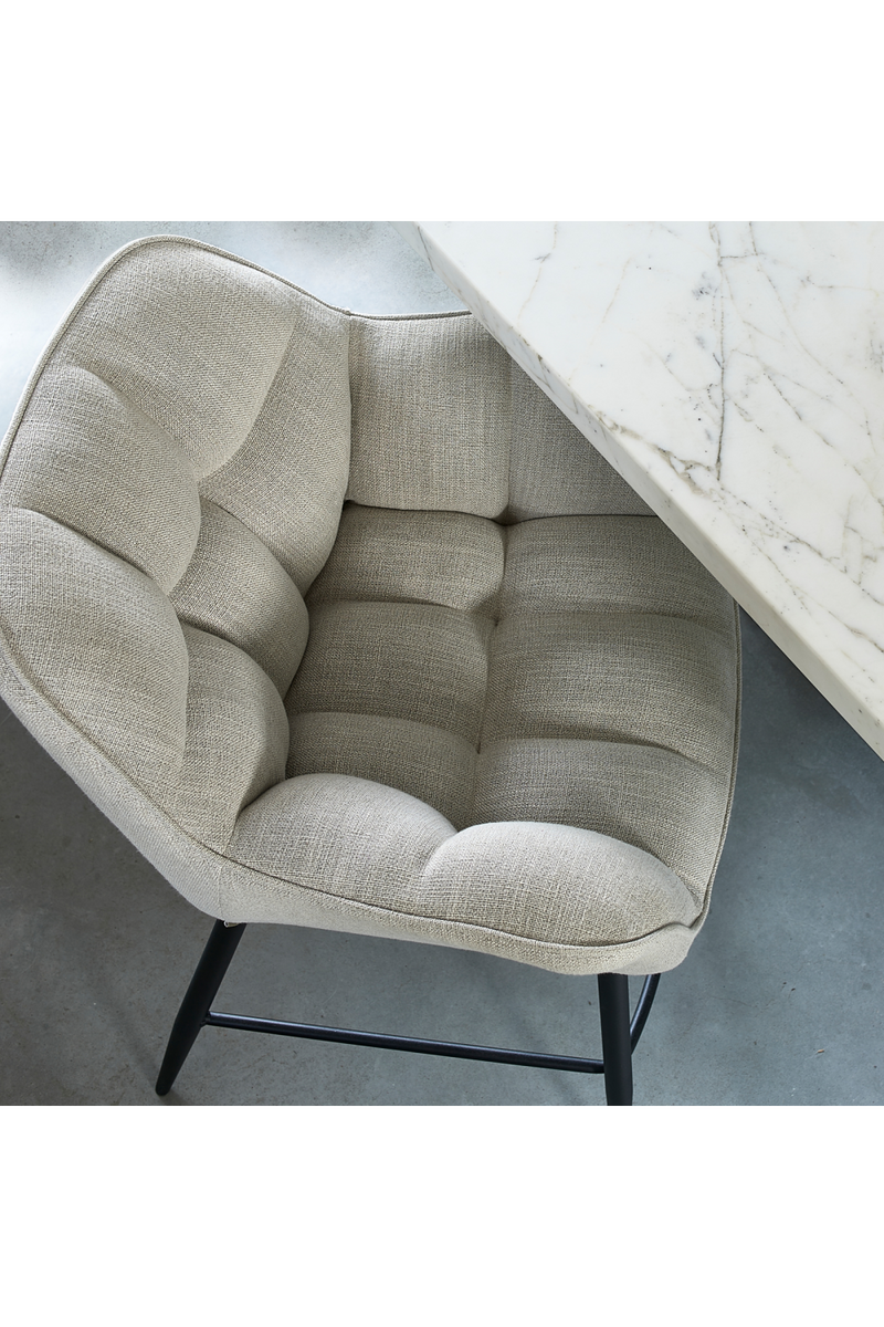 Gray Linen Counter Chair | Rivièra Maison Carnaby | Oroatrade.com