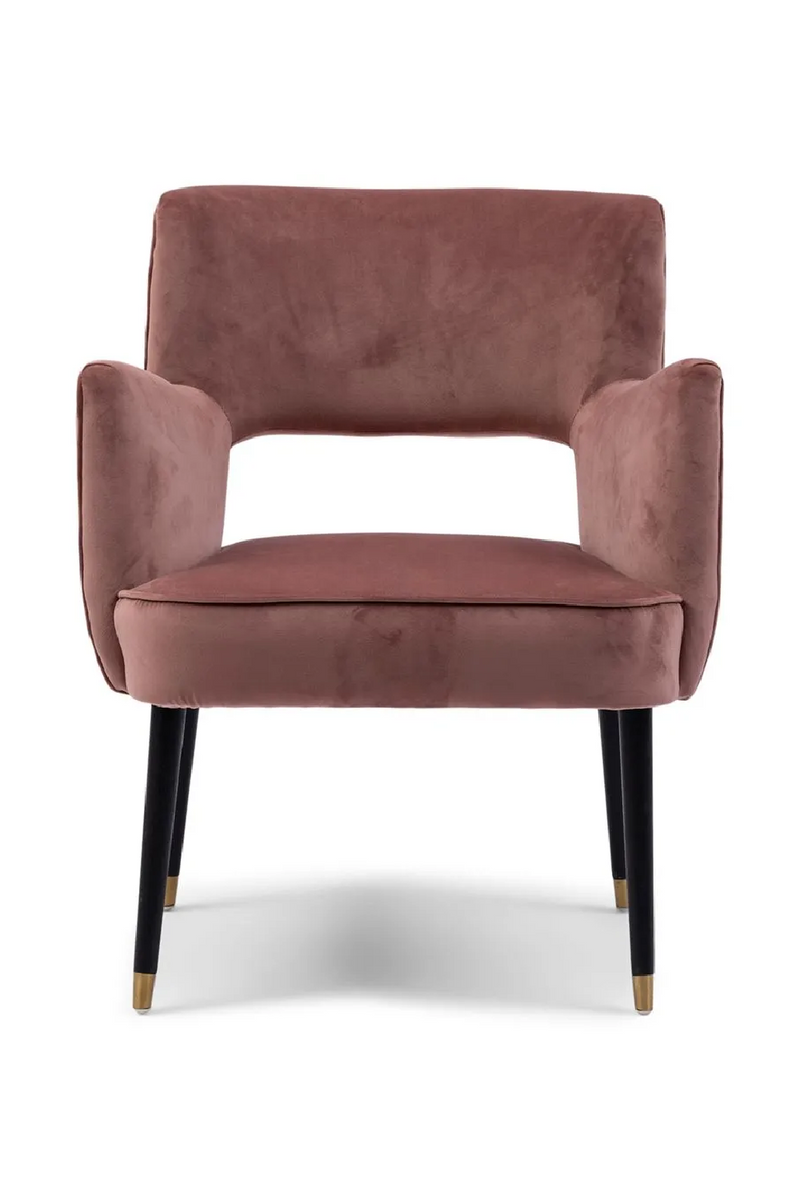 Velvet Cut-Out Dining Armchair | Rivièra Maison Laurel | Oroatrade.com