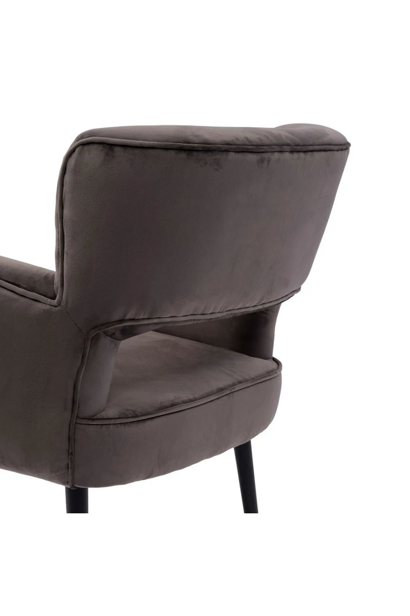 Velvet Cut-Out Dining Armchair | Rivièra Maison Laurel | Oroatrade.com