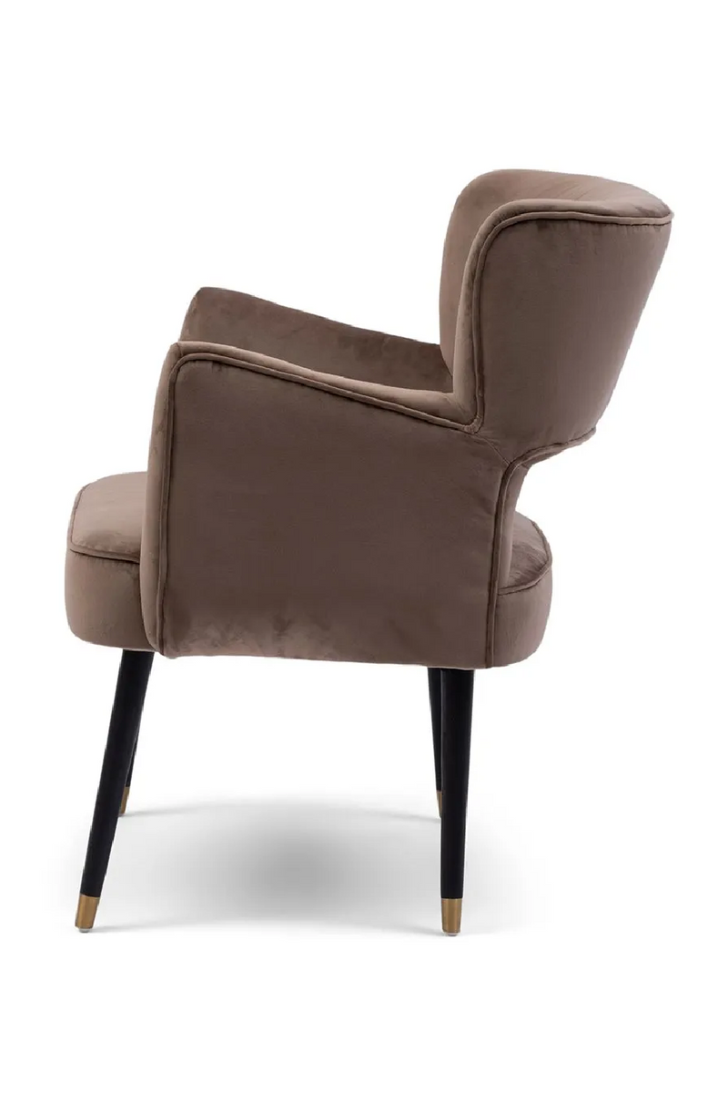 Velvet Cut-Out Dining Armchair | Rivièra Maison Laurel | Oroatrade.com