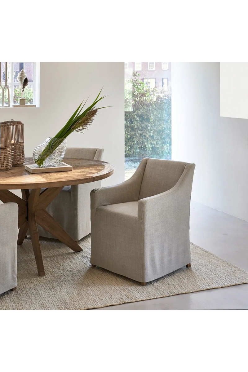 Loose Covered Dining Armchair | Rivièra Maison Firenze | Oroatrade.com