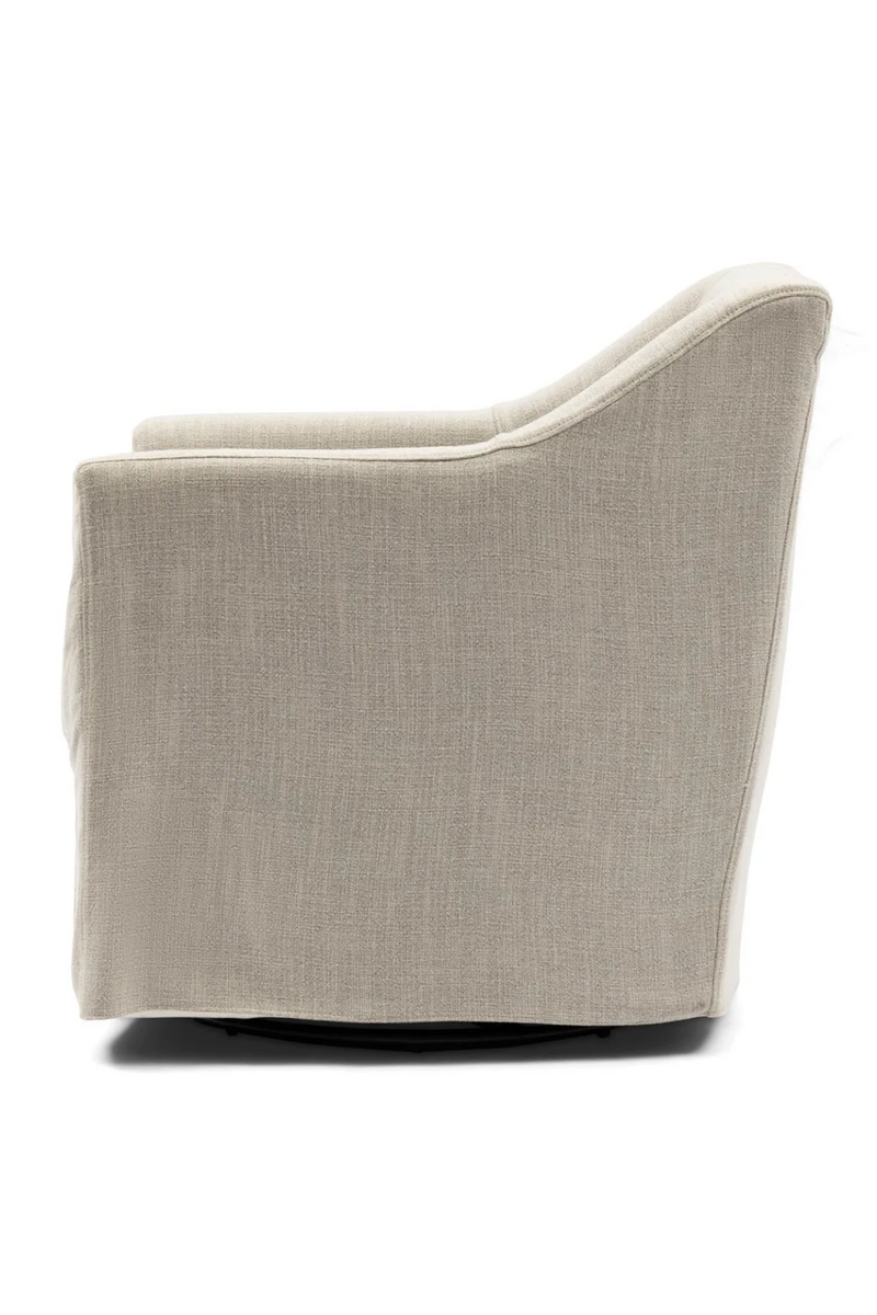 Beige Rotatable Lounge Chair | Rivièra Maison Huntington | Oroatrade.com