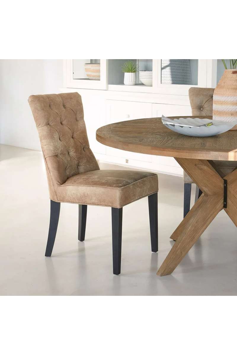 Modern Classic Tufted Dining Chair | Rivièra Maison Balmoral | Oroatrade.com