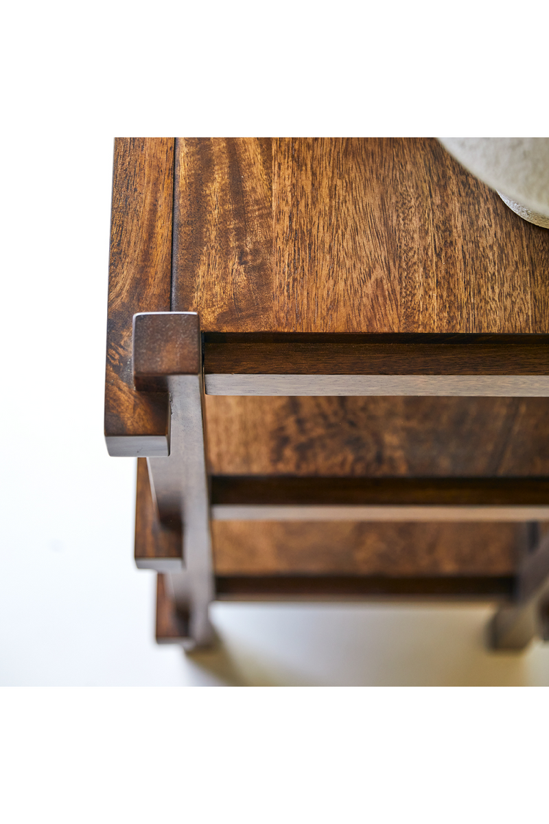 Mango Wood Rustic Console Table | Tikamoon Arko | OROA TRADE