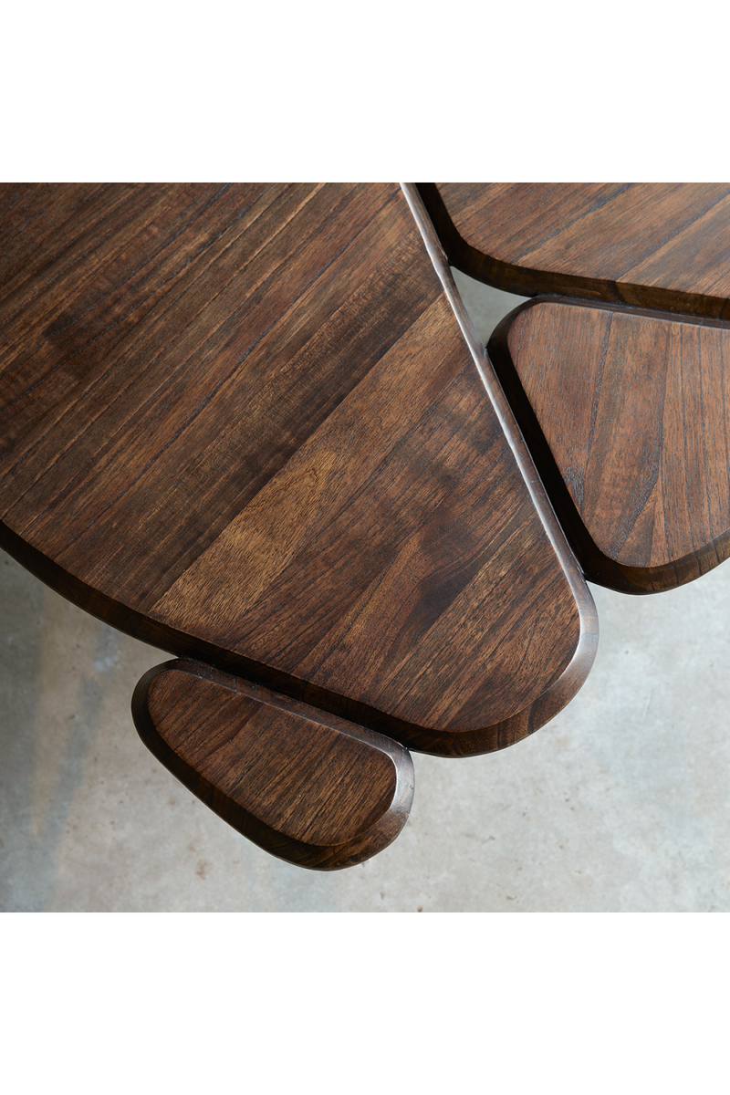 Mindi Wood Modern Coffee Table | Tikamoon Agar | OROA TRADE