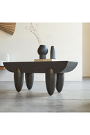 Pine Black Coffee Table | Tikamoon Aya | Oroatrade