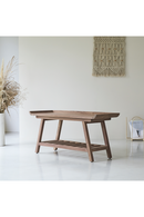 Solid Walnut Console Table | Tikamoon Pampa | Oroatrade.com
