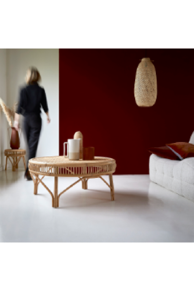 Rattan Modern Coffee Table | Tikamoon Zita  | Woodfurniture.com