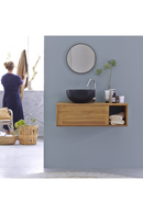 Metal Framed Round Mirror |e Tikamoon Mina | OROA TRADE