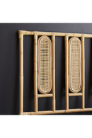 Caned Rattan Queen Headboard 63" | Tikamoon Paulette | OROA TRADE