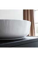 Round Ceramic Bathroom Sink | Tikamoon Luna | Oroatrade.com