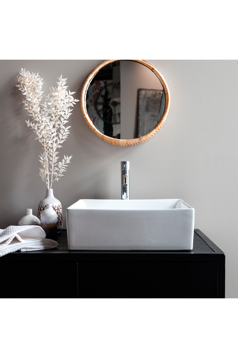 Ceramic Contemporary Bathroom Sink | Tikamoon Lada | Oroatrade.com