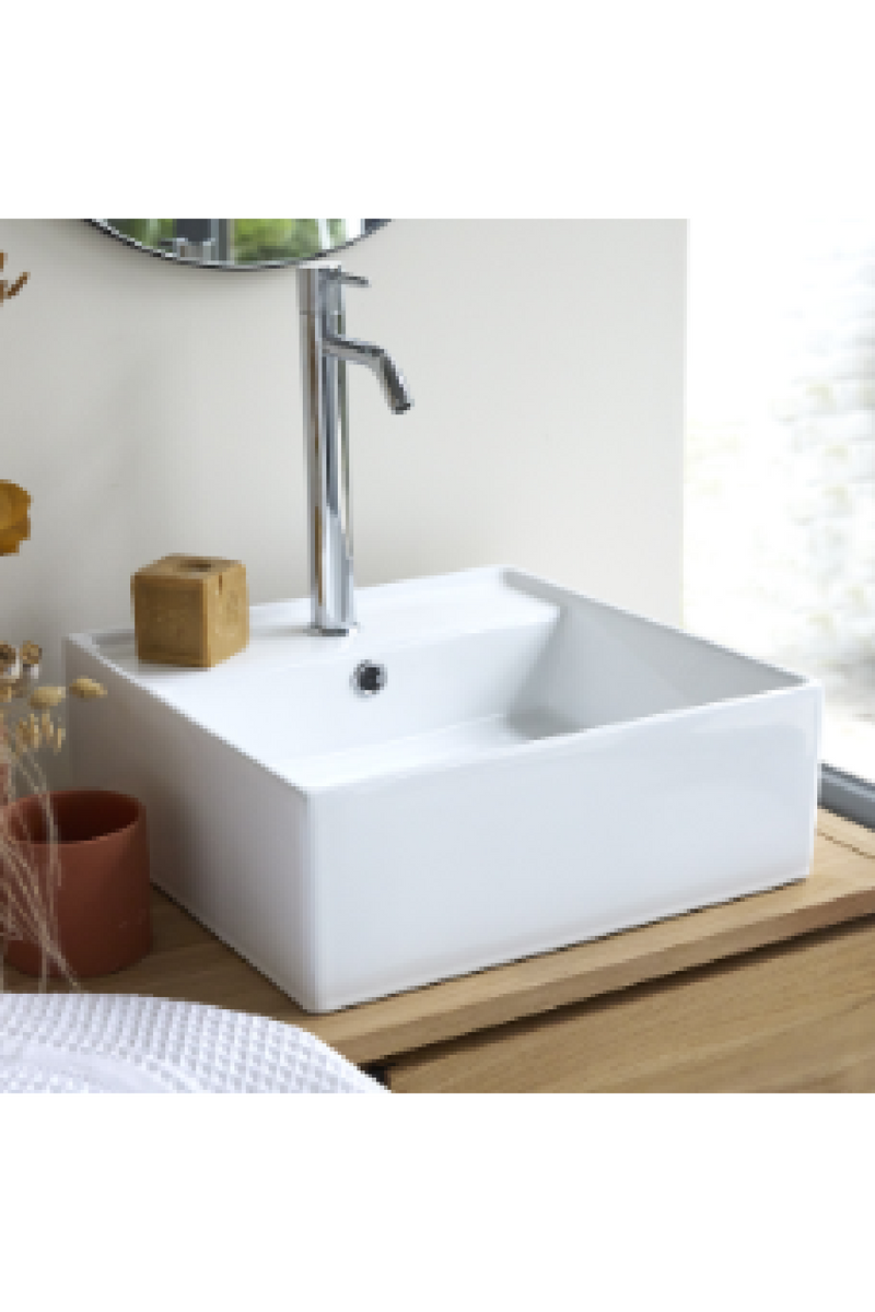Ceramic Bathroom Sink | Tikamoon Leonce  | OROA TRADE