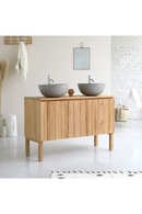 Teak Minimalist Vanity Unit | Tikamoon Jill | Oroatrade.com