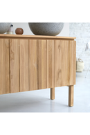 Teak Minimalist Vanity Unit | Tikamoon Jill | Oroatrade.com