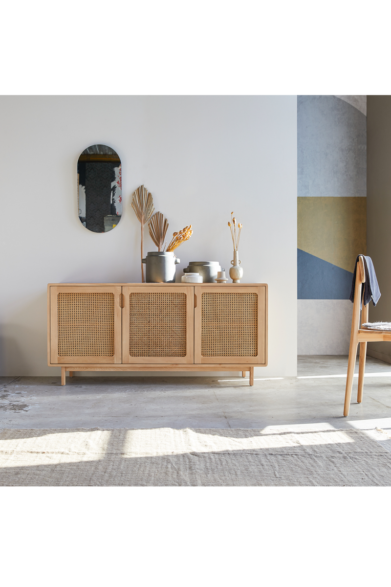 Elm Canework Sideboard | Tikamoon Luis | Oroatrade.com