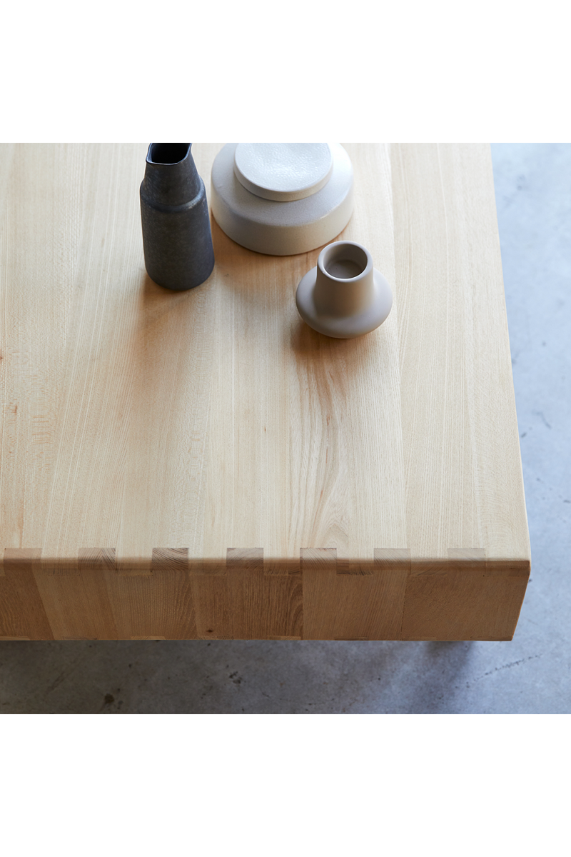 Varnished Elm Coffee Table | Tikamoon Luis| Oroatrade.com