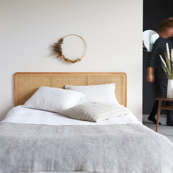 Tikamoon rattan headboard discount