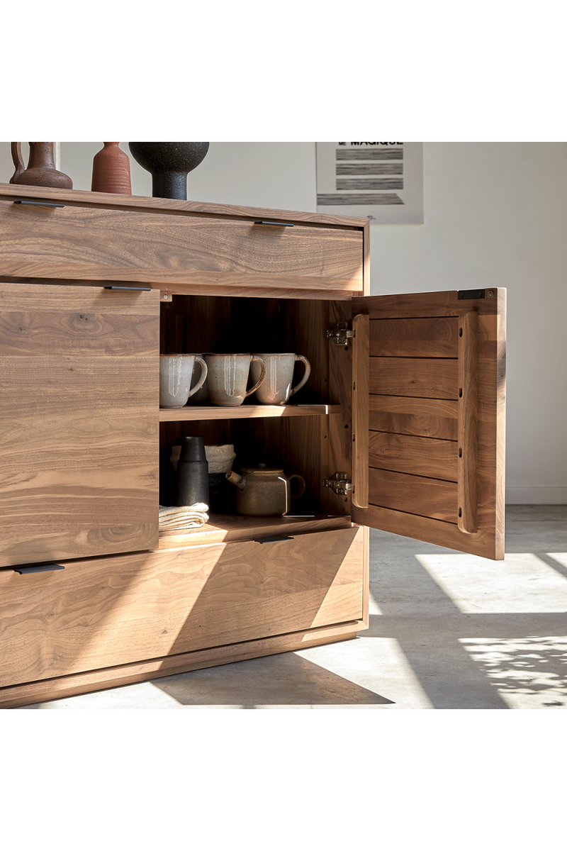 Solid Walnut Sideboard | Tikamoon Senson | OROA TRADE