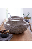 Gray Marble Bathroom Sink | Tikamoo Scrula | OROA TRADE