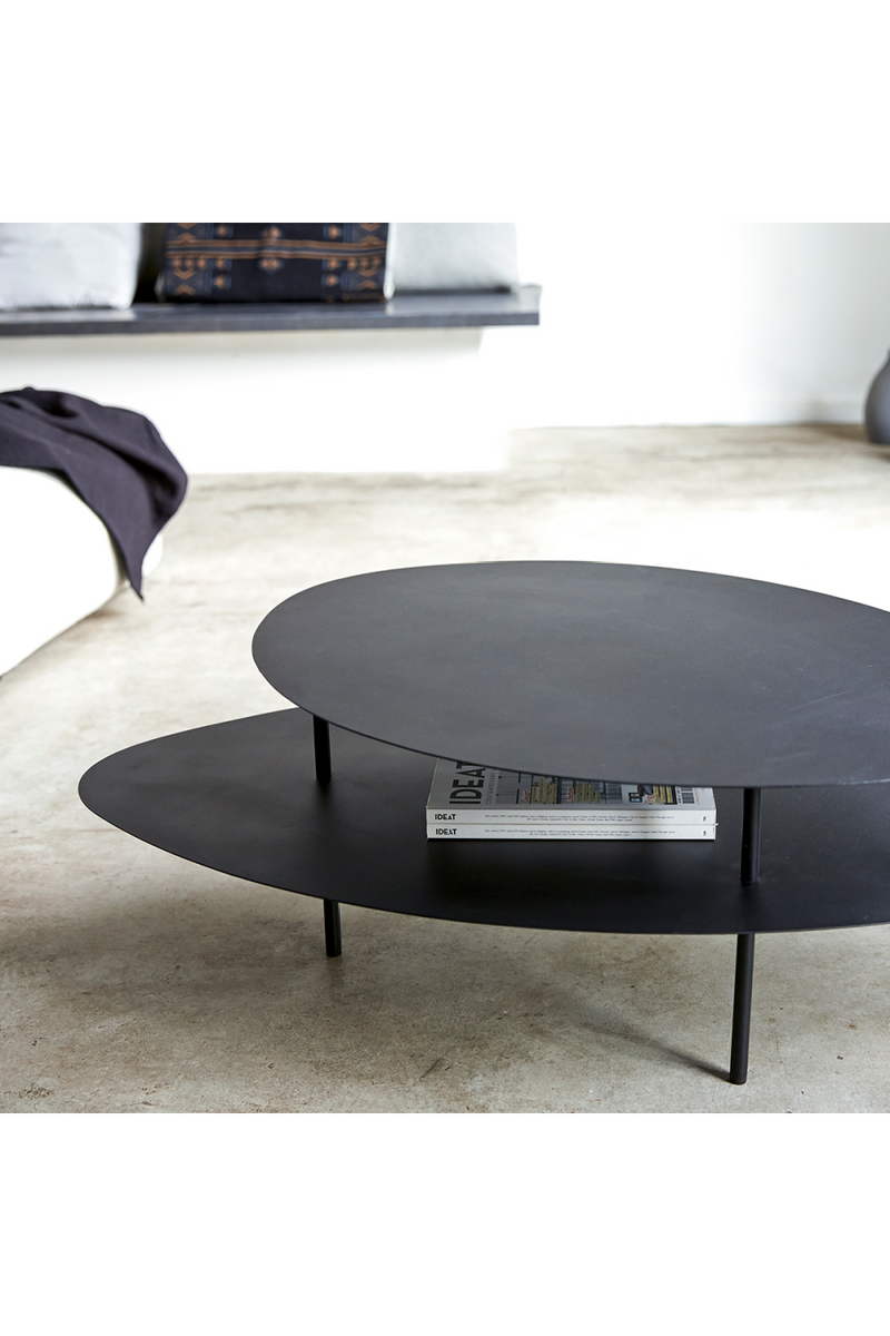 Black Metal Modern Coffee Table | Tikamoon Judit | Oroatrade.com