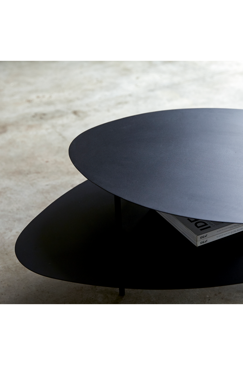 Black Metal Modern Coffee Table | Tikamoon Judit | Oroatrade.com