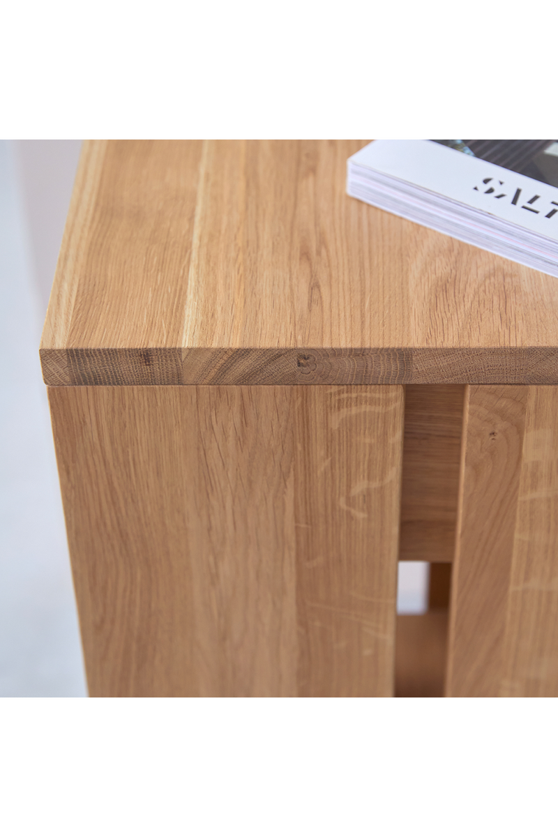 Solid Oak Bedside Table | Tikamoon Eden | OROA TRADE