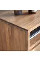 Teak Scandi Bedside Table | Tikamoon Twist | Oroatrade.com