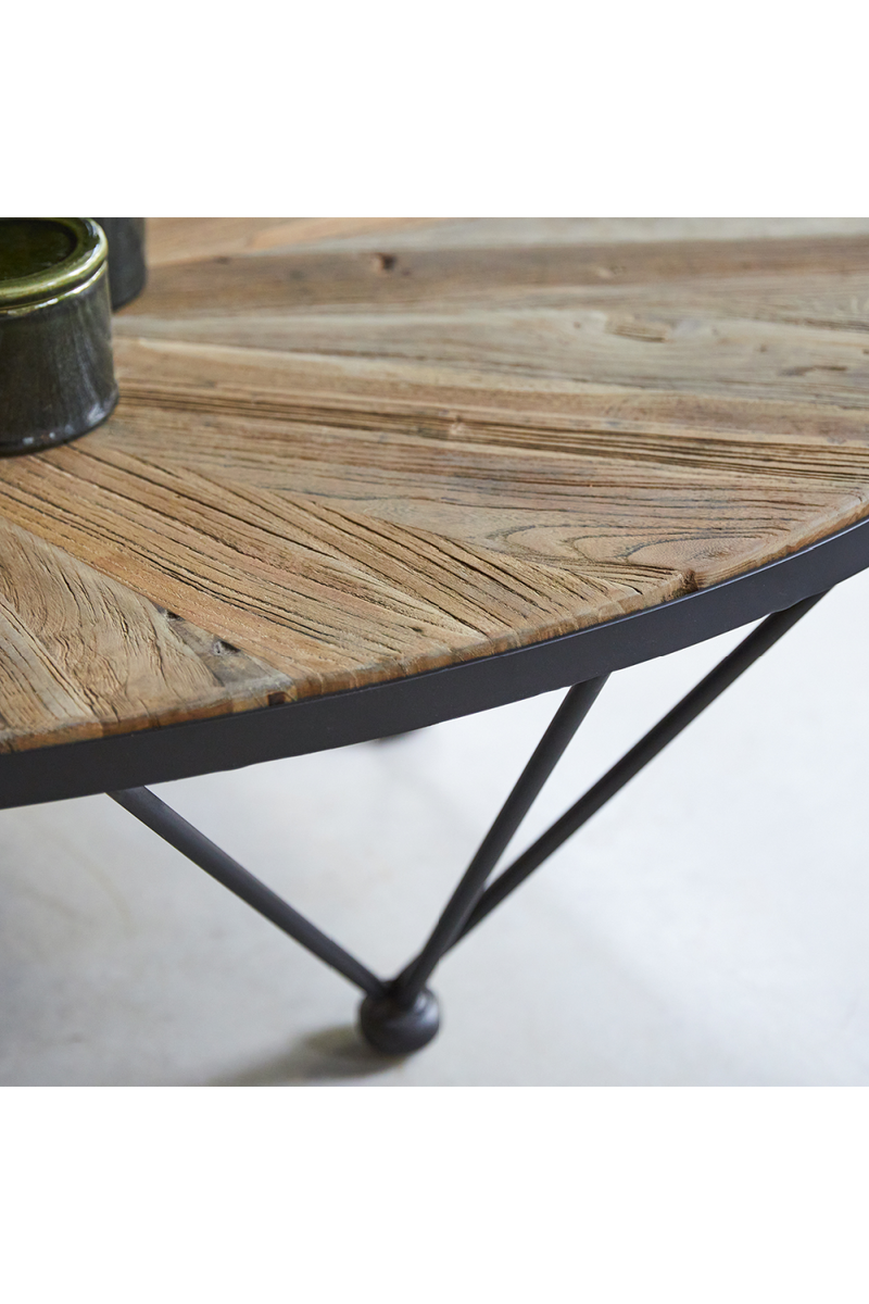 Rustic Elm Coffee Table | Tikamoon Lancelot | Oroatrade.com