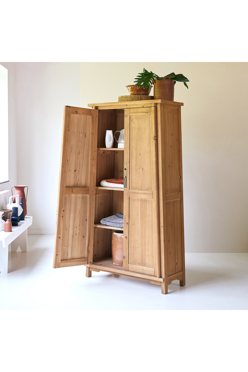 Pine Storage Cabinet | Tikamoon Yuki | Oroatrade.com