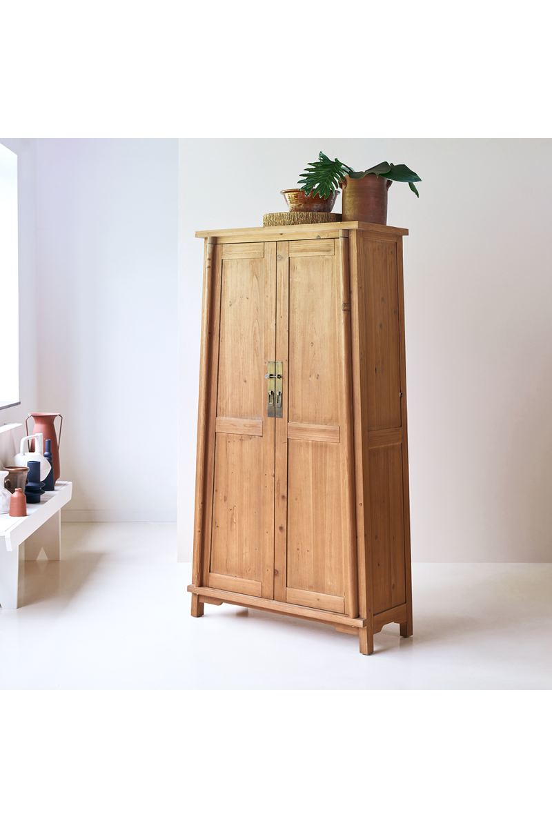 Pine Storage Cabinet | Tikamoon Yuki | Oroatrade.com