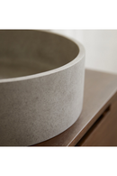 Round Concrete Bathroom Sink | Tikamoon Gina | Oroatrade.com