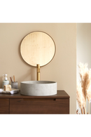 Round Concrete Bathroom Sink | Tikamoon Gina | Oroatrade.com
