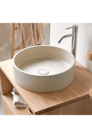 Round Concrete Bathroom Sink | Tikamoon Gina | Oroatrade.com