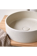 Round Concrete Bathroom Sink | Tikamoon Gina | Oroatrade.com