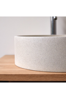 Round Concrete Bathroom Sink | Tikamoon Gina | Oroatrade.com