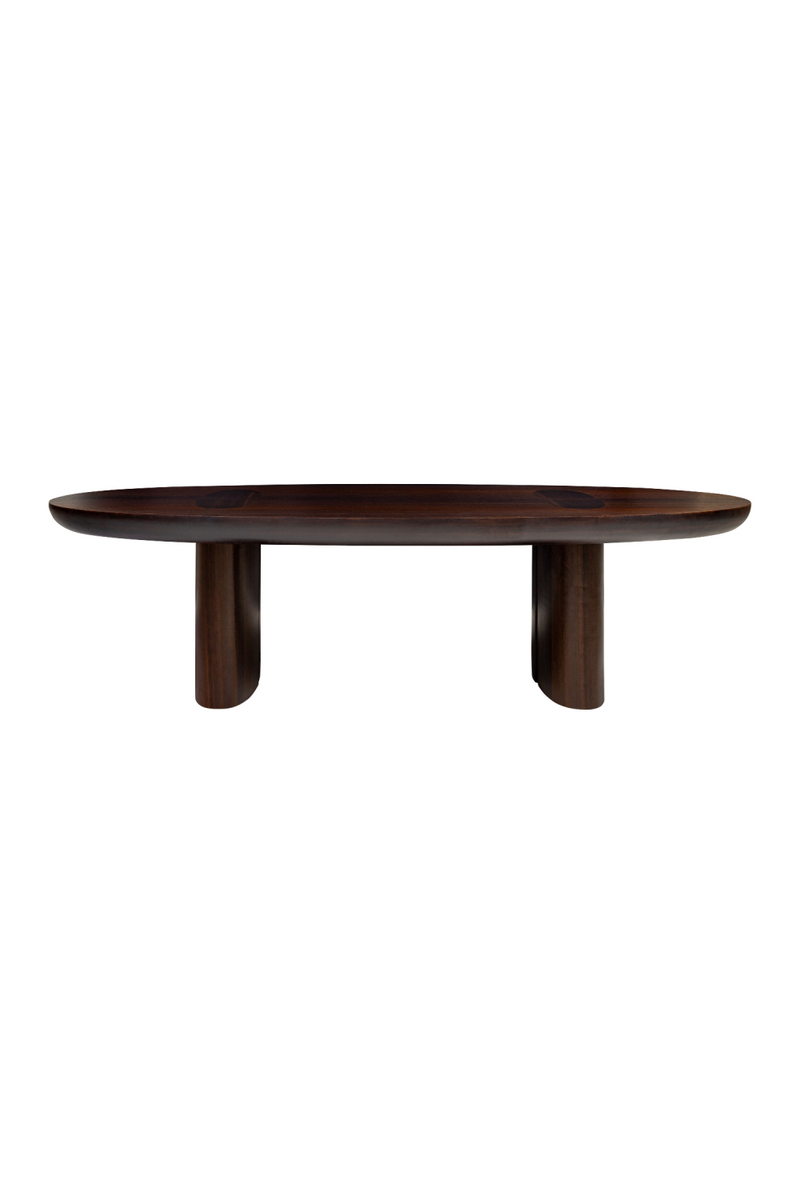 Oval Eucalyptus Coffee Table | Versmissen Durban | Oroatrade.com