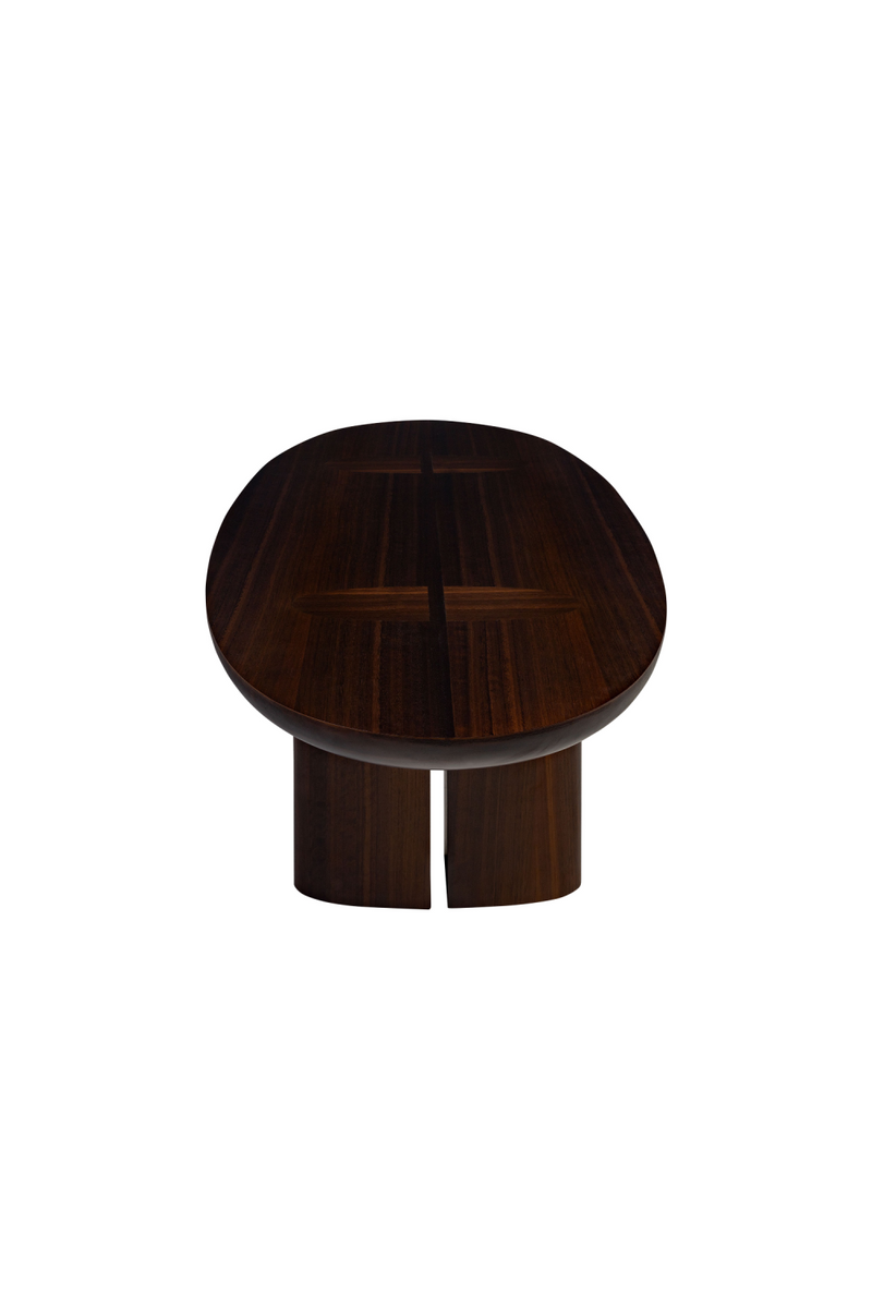 Oval Eucalyptus Coffee Table | Versmissen Durban | Oroatrade.com