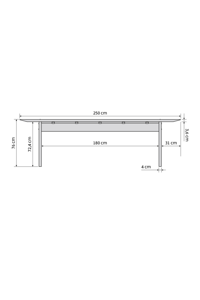 Mindi Wood Dining Table | Versmissen Isoko | Oroatrade.com